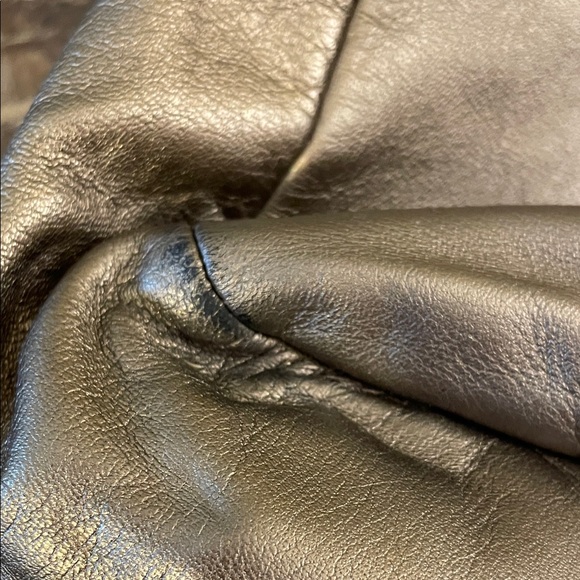 Vintage Coach Madison Metallic Silver Shoulder Bag - Picture 7 of 14